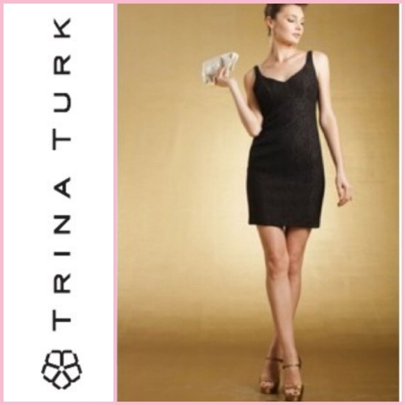 Trina Turk Dresses & Skirts - NEW Trina Turk Sleeveless Floral Lace Dress